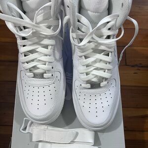 Nike White High-Top Sneakers